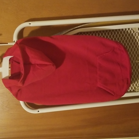 Frisco Basic Red Dog Hoodie - Picture 2 of 5